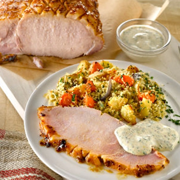 Glazed Loin of Bacon